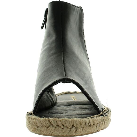 Mark and Maddux SHAWN-03 Black Womens sandals 5.5 NEW - Picture 3 of 4